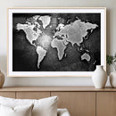 World Map Wall Art Canvas Print – Framed Wall Art for by MyGreatCanvas | Canvas Wall Art Prints | Photo Prints & Wall Decor