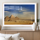 Majestic Ancient Wonders Wall Art Canvas Print – Golden by MyGreatCanvas | Canvas Wall Art Prints | Photo Prints & Wall Decor
