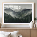 Misty Forest Canvas Print Wall Art Premium Canvas Print a