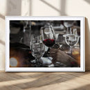 Red Wine and Glass Canvas Print by MyGreatCanvas | Canvas Wall Art Prints | Photo Prints & Wall Decor