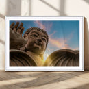 Buddha Statue and Daylight Wall Art, Buddha Statue Wall Art by MyGreatCanvas | Canvas Wall Art Prints | Photo Prints & Wall Decor