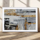 Abstract Painting Canvas Wall Art Print Paint Drip Art Brush