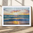 Coastal Wall Art - Vintage World Map Canvas Print with
