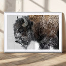 American Bison Wall Art Print – Majestic Buffalo Canvas