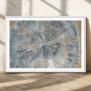 Radiant Abstract Wood Rings Canvas Art – Modern Triptych