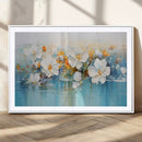 Abstract Flower Wall Art Canvas Print