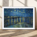 Vincent van Gogh Starry Night over the Rhone Abstract Wall