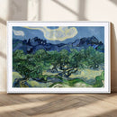 Olive Trees Van Gogh Wall Art Canvas Print