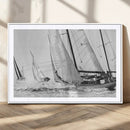 Yacht Sailboat Regatta Canvas Wall Art Canvas Print