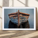 Stunning Vintage Boat Canvas Print | Nautical Wall