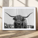 Longhorn Canvas Print, Bighorn Cow Wall Art Canvas Print by MyGreatCanvas | Canvas Wall Art Prints | Photo Prints & Wall Decor