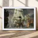 Pirate Ship War Wall Art Canvas Print by MyGreatCanvas | Canvas Wall Art Prints | Photo Prints & Wall Decor
