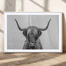 Farmhouse Longhorn Wall Art Canvas Print, Longhorn Texas by MyGreatCanvas | Canvas Wall Art Prints | Photo Prints & Wall Decor