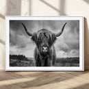 Scottish Cow Wall Art Canvas Print | Longhorn Wall Art | by MyGreatCanvas | Canvas Wall Art Prints | Photo Prints & Wall Decor