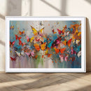 Abstract Butterfly Wall Art Canvas Print