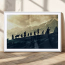 Fellowship Journey Wall Art – Fantasy Adventure Canvas Print by MyGreatCanvas | Canvas Wall Art Prints | Photo Prints & Wall Decor