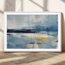 Abstract Ocean Canvas Wall Art - Coastal Blue and Gold by MyGreatCanvas | Canvas Wall Art Prints | Photo Prints & Wall Decor