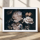 Pink Peonies Flowers Large Canvas Art Print