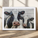 Vintage Baby and Mom Cattle Wall Art Canvas Print by MyGreatCanvas | Canvas Wall Art Prints | Photo Prints & Wall Decor