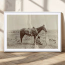 Cowboy Wall Art - Western Horse Canvas Print - Vintage by MyGreatCanvas | Canvas Wall Art Prints | Photo Prints & Wall Decor