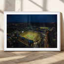 Michigan Stadium Night Game Wall Art – Sports Arena Aerial by MyGreatCanvas | Canvas Wall Art Prints | Photo Prints & Wall Decor