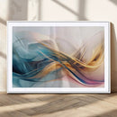Abstract Flowing Colors Wall Art Canvas Print by MyGreatCanvas | Canvas Wall Art Prints | Photo Prints & Wall Decor