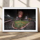Fireworks at Angel Stadium – Los Angeles Angels Canvas