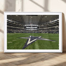 Dallas Cowboys Football Team Print - Arlington AT&T Stadium by MyGreatCanvas | Canvas Wall Art Prints | Photo Prints & Wall Decor