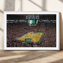 TD Garden Basketball Canvas Wall Art - Boston Celtics Live by MyGreatCanvas | Canvas Wall Art Prints | Photo Prints & Wall Decor