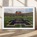 Notre Dame Stadium Giclee Canvas Print | Triptych Wall Art