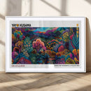 Framed Yayoi Kusama 1986 Wall Art Print – Japanese Wall Art