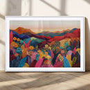YAYOI KUSAMA Abstract Print - Landscape Canvas Wall Art