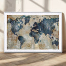 World Map Canvas Print – Framed Wall Art for Couples, by MyGreatCanvas | Canvas Wall Art Prints | Photo Prints & Wall Decor