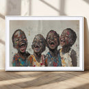 Shai Yossef Print - Joyful Childhood Canvas Wall Art -