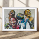 Shai Yossef Style Canvas Art - Joyful African Black Kids by MyGreatCanvas | Canvas Wall Art Prints | Photo Prints & Wall Decor