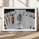 Poker Wall Art - Playing Cards Canvas Wall Art Print - Ace by MyGreatCanvas | Canvas Wall Art Prints | Photo Prints & Wall Decor