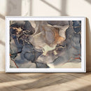 Abstract Blue and Gold Wall Art - Fluid Ink Artwork - Modern by MyGreatCanvas | Canvas Wall Art Prints | Photo Prints & Wall Decor