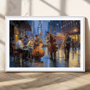 Colorful Jazz Wall Art - African American Music Canvas Print