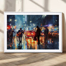 African American Jazz Canvas Wall Art Print – Abstract Music