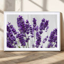 Lavender Flower Wall Art Canvas Print by MyGreatCanvas | Canvas Wall Art Prints | Photo Prints & Wall Decor