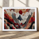 Abstract Mountain Wall Art Canvas Print – Vibrant Stylized by MyGreatCanvas | Canvas Wall Art Prints | Photo Prints & Wall Decor