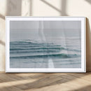 Ocean Waves Wall Art Canvas Print – Framed Surfer Lineup by MyGreatCanvas | Canvas Wall Art Prints | Photo Prints & Wall Decor