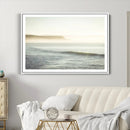 Coastal Cliffs Wall Art Canvas Print – Misty Ocean Seascape
