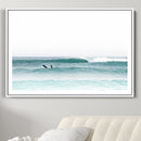 Surfing Wall Art Canvas Print – Framed Ocean Waves