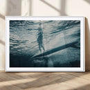 Underwater Surf Wall Art – Framed Ocean Wave Canvas Artwork, by MyGreatCanvas | Canvas Wall Art Prints | Photo Prints & Wall Decor