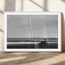 Motorcycle Beach Wall Art Canvas Print – Framed Vintage by MyGreatCanvas | Canvas Wall Art Prints | Photo Prints & Wall Decor