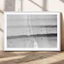 Black White Ocean Wall Art Canvas Print – Framed Coastal by MyGreatCanvas | Canvas Wall Art Prints | Photo Prints & Wall Decor