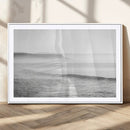Black White Seascape Wall Art Canvas Print – Framed Ocean by MyGreatCanvas | Canvas Wall Art Prints | Photo Prints & Wall Decor