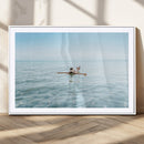 Swimming Relaxation Wall Art Canvas Print – Framed Peaceful by MyGreatCanvas | Canvas Wall Art Prints | Photo Prints & Wall Decor