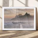 Sunset Surfing Wall Art Canvas Print – Framed Misty by MyGreatCanvas | Canvas Wall Art Prints | Photo Prints & Wall Decor
